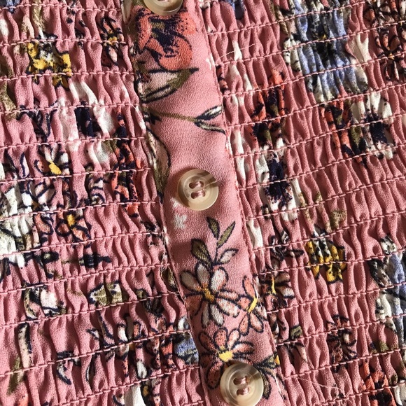 Ditsy Ribbed Top - Picture 5 of 9